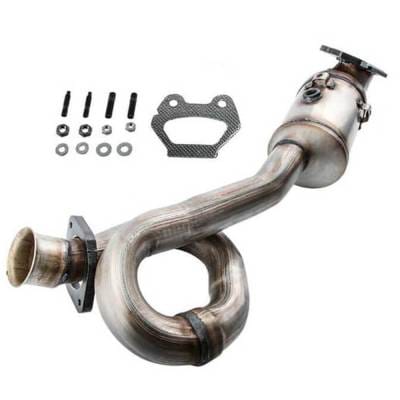 Front Left Direct-Fit Cat Converter Compatible With 2012-2017 Jeep Wrangler 3.8L V6 Ohv 12V Replaces thumbnail 2