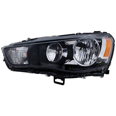Headlight Compatible With 2010-2013 Mitsubishi Outlander 2.4L 3.0L I4 Left Driver Side Halogen thumbnail 2