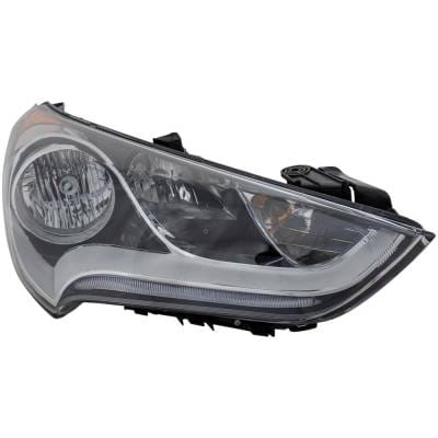 Headlight Compatible With 2012-2017 Hyundai Veloster 1.6L I4 Gamma Right Passenger Side Halogen thumbnail 6