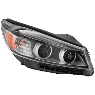 Headlight Compatible With 2016-2018 Kia Sorento 2.4L 2.0L I4 Right Passenger Side Halogen