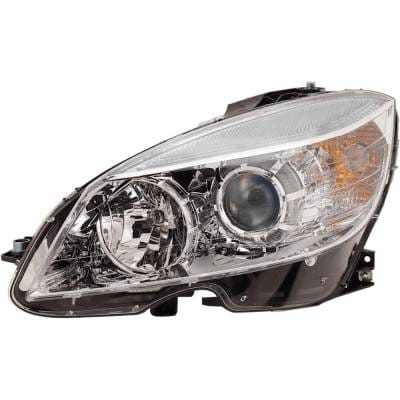 Headlight Compatible With 2008-2011 Mercedes-Benz C230 C300 C350 C300 Sport C63 Amg C250 1.8L 3.0L thumbnail 2