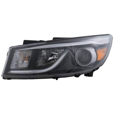 Headlight Compatible With 2015-2018 Kia Sedona 3.3L V6 Left Driver Side Halogen Repk100196q 276Hp thumbnail 2