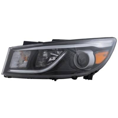 Headlight Compatible With 2015-2018 Kia Sedona 3.3L V6 Left Driver Side Halogen Repk100196q 276Hp thumbnail 4