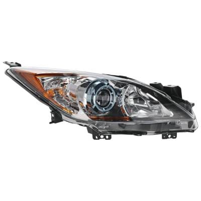 Headlight Compatible With 2012-2013 Mazda 3 Sport 3 2.0L 2.5L I4 Right Passenger Side Halogen thumbnail 4