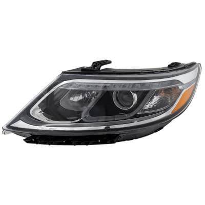 Headlight Compatible With 2014-2015 Kia Sorento 2.4L 3.3L I4 Left Driver Side Halogen Repk100164q thumbnail 2