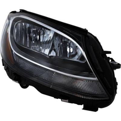 Headlight Compatible With 2015-2018 Mercedes-Benz C300 C450 Amg C350e C43 Amg 2.0L 3.0L I4 M274 M276 thumbnail 4