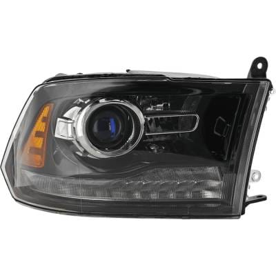 Headlight Compatible With 2013-2014 Ram 1500 2500 3500 3.6L 5.7L V6 Right Passenger Side Halogen