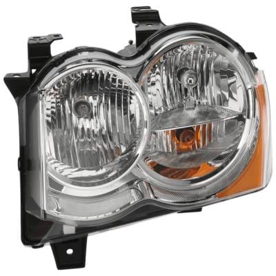 Headlight Compatible With 2008-2010 Jeep Grand Cherokee 3.7L 4.7L V6 Powertech Left Driver Side thumbnail 4