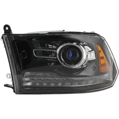 Headlight Compatible With 2013-2014 Ram 1500 2500 3500 3.6L 5.7L V6 Left Driver Side Halogen