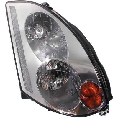 Headlight Compatible With 2003-2005 Infiniti G35 3.5L V6 Vq35de/Vq35hr Right Passenger Side Xenon thumbnail 2