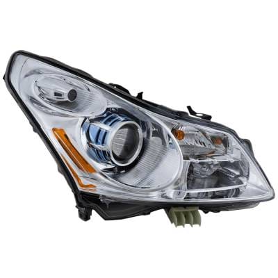 Headlight Compatible With 2009 Infiniti G37 3.7L V6 Vq37vhr Right Passenger Side Xenon Repi100157 thumbnail 2