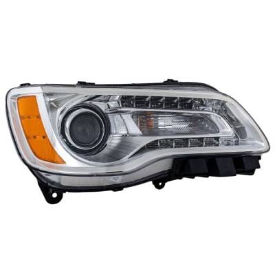 Headlight Compatible With 2011-2014 Chrysler 300 3.6L 5.7L V6 Right Passenger Side Halogen thumbnail 4
