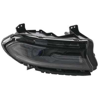Headlight Compatible With 2015-2016 Dodge Charger 3.6L 5.7L V6 Hellcat Right Passenger Side Halogen thumbnail 2