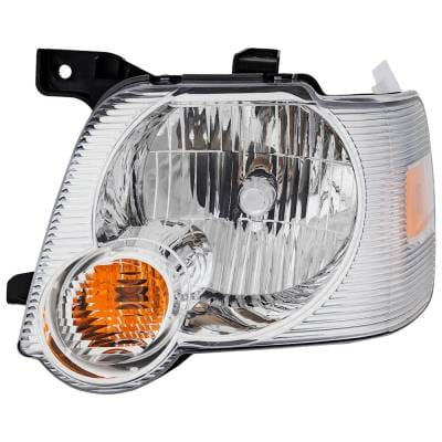 Headlight Compatible With 2006-2010 Ford Explorer Explorer Sport Trac 4.0L 4.6L V6 Left Driver Side thumbnail 2