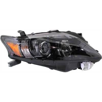 Headlight Compatible With 2010-2012 Lexus Rx350 3.5L V6 Right Passenger Side Halogen Repl100137 thumbnail 2