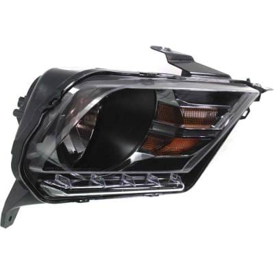Headlight Compatible With 2010-2014 Ford Mustang 3.7L 4.0L V6 Duratec Right Passenger Side Halogen thumbnail 3