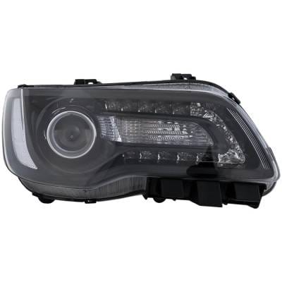 Headlight Compatible With 2015-2017 Chrysler 300 3.6L 5.7L V6 Right Passenger Side Halogen thumbnail 2