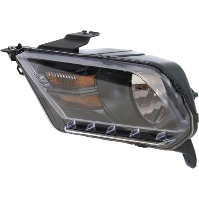 Headlight Compatible With 2010-2014 Ford Mustang 3.7L 4.0L V6 Duratec Left Driver Side Halogen thumbnail 4