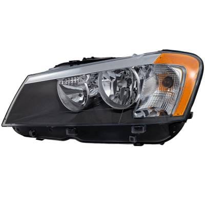 Headlight Compatible With 2011-2014 Bmw X3 2.0L 3.0L I4 N20 N55 Left Driver Side Halogen Repb100180q thumbnail 4