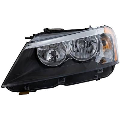 Headlight Compatible With 2011-2014 Bmw X3 2.0L 3.0L I4 N20 N55 Left Driver Side Halogen Repb100180q thumbnail 6