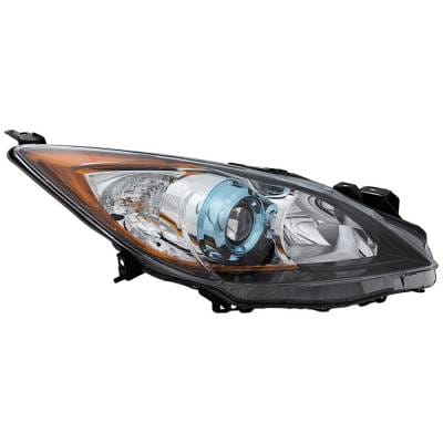 Headlight Compatible With 2012-2013 Mazda 3 3 Sport 2.0L 2.5L I4 Right Passenger Side Halogen thumbnail 2