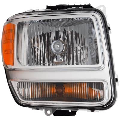 Headlight Compatible With 2007-2011 Dodge Nitro 3.7L 4.0L V6 Ekg Erh Right Passenger Side Halogen thumbnail 2