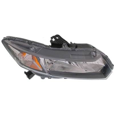 Headlight Compatible With 2013-2015 Honda Civic 1.8L 2.4L I4 R18z1 K24z7 Right Passenger Side thumbnail 8