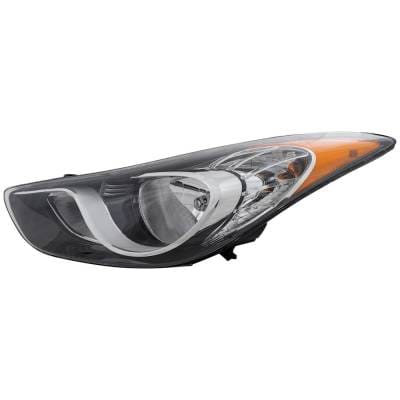 Headlight Compatible With 2011-2013 Hyundai Elantra 1.8L 2.0L I4 Nu Left Driver Side Halogen thumbnail 4