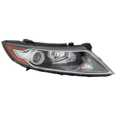 Headlight Compatible With 2011-2013 Kia Optima 2.4L 2.0L I4 Right Passenger Side Halogen Repk100131q