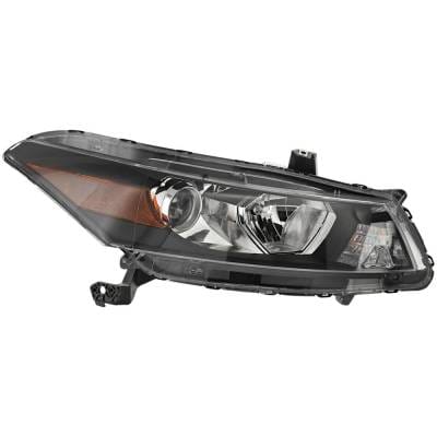 Headlight Compatible With 2008-2012 Honda Accord 2.4L 3.5L I4 K24z2/K24z3 J35z2 Right Passenger Side thumbnail 2