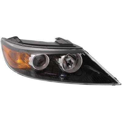 Headlight Compatible With 2011-2013 Kia Sorento 2.4L 3.3L I4 Right Passenger Side Halogen thumbnail 2