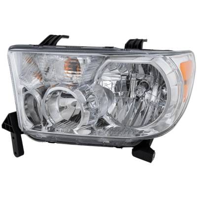 Headlight Compatible With 2007-2017 Toyota Tundra Sequoia 4.0L 4.6L V6 Left Driver Side Halogen thumbnail 6