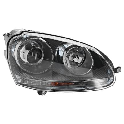 Headlight Compatible With 2005-2010 Volkswagen Jetta Rabbit Gti Right Passenger Side Xenon Rbv100101 thumbnail 2