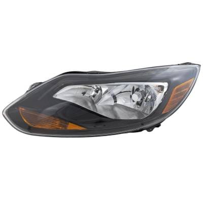 Headlight Compatible With 2012-2014 Ford Focus 2.0L 1.0L I4 Ti-Vct Ecoboost Left Driver Side Halogen thumbnail 4