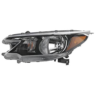 Headlight Compatible With 2012-2014 Honda Cr-V 2.4L I4 K24w Left Driver Side Halogen Reph100318q thumbnail 2