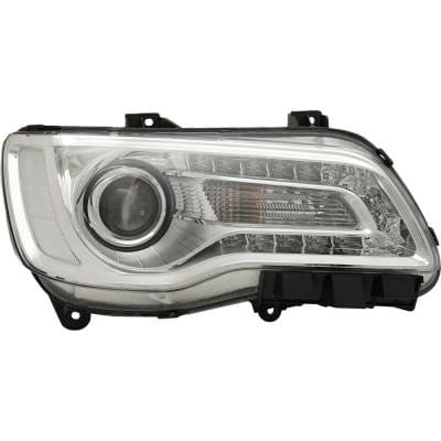 Headlight Compatible With 2018-2023 Chrysler 300 3.6L 5.7L V6 Right Passenger Side Halogen thumbnail 2