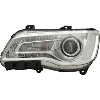 Headlight Compatible With 2018-2023 Chrysler 300 3.6L 5.7L V6 Left Driver Side Halogen Rc10010058q thumbnail 2