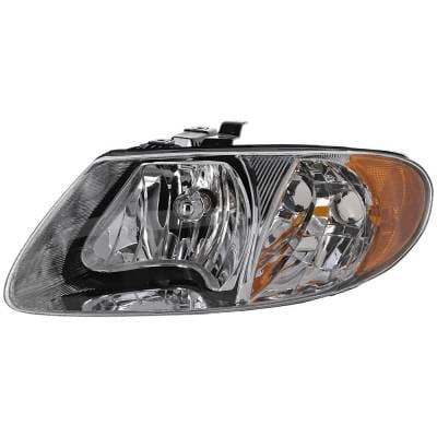 Headlight Compatible With 2001-2007 Dodge Grand Caravan Voyager Town & Country Carava 3.3L 3.8L V6