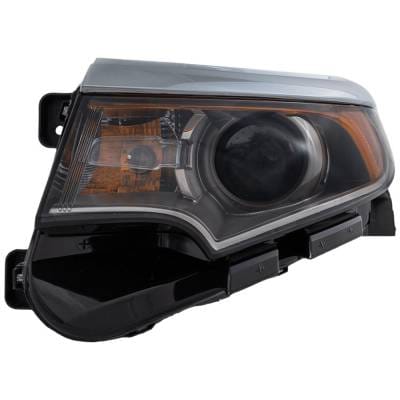 Headlight Compatible With 2011-2014 Ford Edge 3.5L 2.0L V6 Duratec Left Driver Side Halogen thumbnail 2