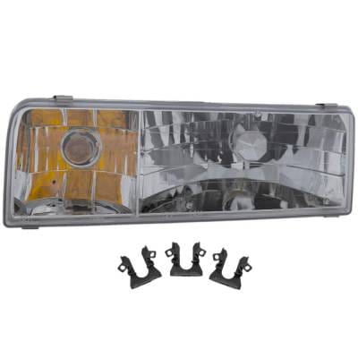 Headlight Compatible With 1995-1997 Lincoln Town Car 4.6L V8 Romeo Left Driver Side 210Hp Replaces thumbnail 2