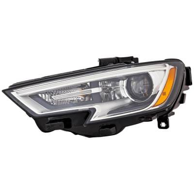 Headlight Compatible With 2017-2020 Audi A3 S3 2.0L I4 Ea888 Left Driver Side Xenon Ra10010062uq thumbnail 2