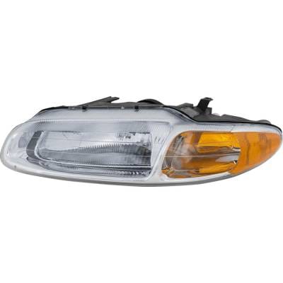 Headlight Compatible With 1996-2000 Chrysler Sebring Left Driver Side Replaces 5263987Ab 20-5844-01 thumbnail 4