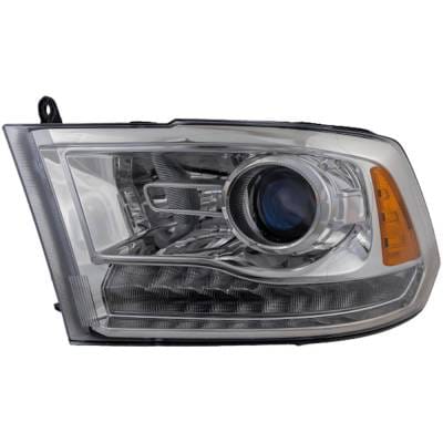 Headlight Compatible With 2016-2022 Ram 1500 2500 3500 1500 Classic 3.6L 5.7L V6 Hellcat Left Driver thumbnail 2