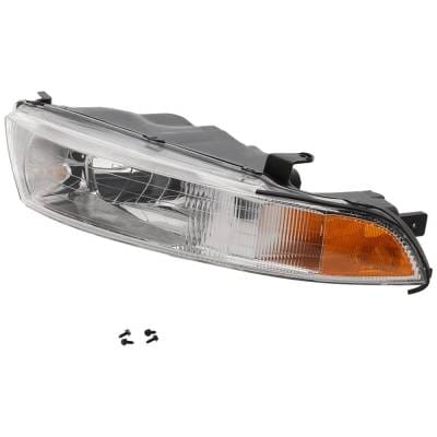 Headlight Compatible With 1999-2001 Mitsubishi Galant 2.4L 3.0L I4 Left Driver Side 195Hp Replaces thumbnail 2