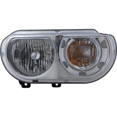 Headlight Compatible With 2008-2014 Dodge Challenger 3.6L 5.7L V6 Right Passenger Side Halogen thumbnail 4