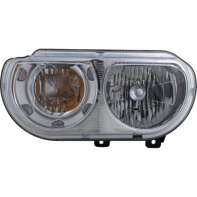 Headlight Compatible With 2008-2014 Dodge Challenger 3.6L 5.7L V6 Left Driver Side Halogen thumbnail 4
