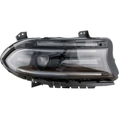 Headlight Compatible With 2015-2018 Dodge Charger 3.6L 5.7L V6 Hellcat Right Passenger Side Xenon thumbnail 2