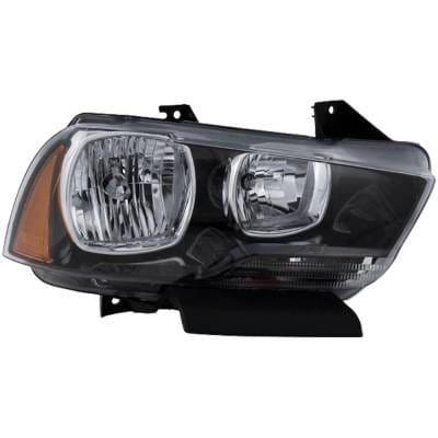 Headlight Compatible With 2011-2014 Dodge Charger 3.6L 5.7L V6 Right Passenger Side Halogen thumbnail 2