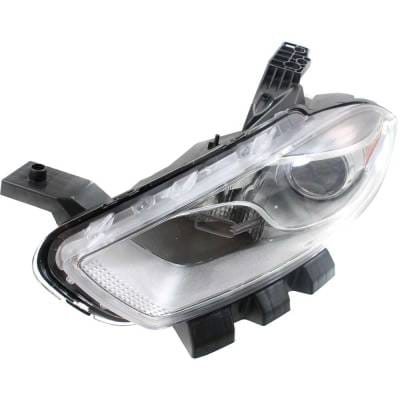 Headlight Compatible With 2016 Dodge Dart 2.0L 1.4L I4 Tigershark Multiair2 Left Driver Side Halogen thumbnail 4