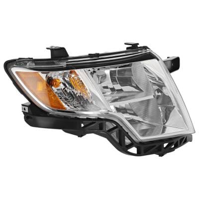 Headlight Compatible With 2007-2010 Ford Edge 3.5L 2.0L V6 Duratec Right Passenger Side Halogen thumbnail 4